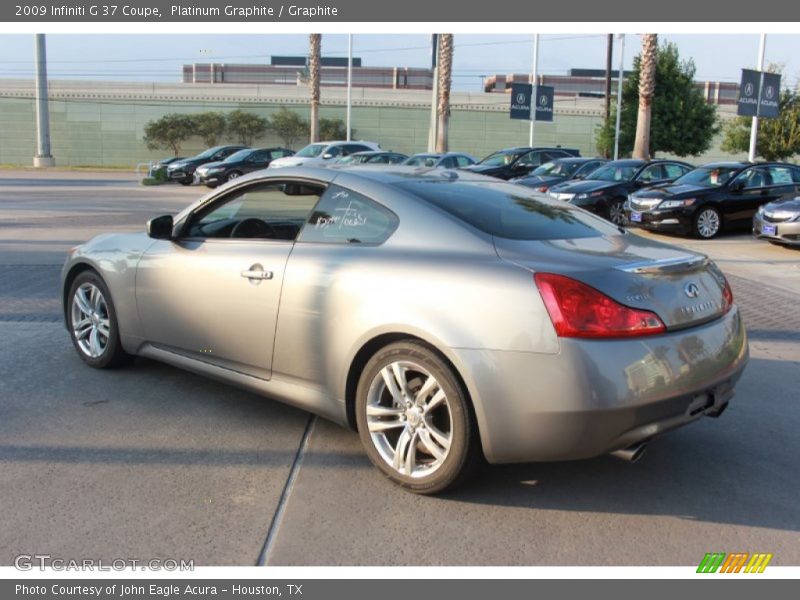 Platinum Graphite / Graphite 2009 Infiniti G 37 Coupe