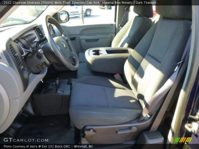Imperial Blue Metallic / Dark Titanium 2012 Chevrolet Silverado 2500HD Work Truck Extended Cab 4x4