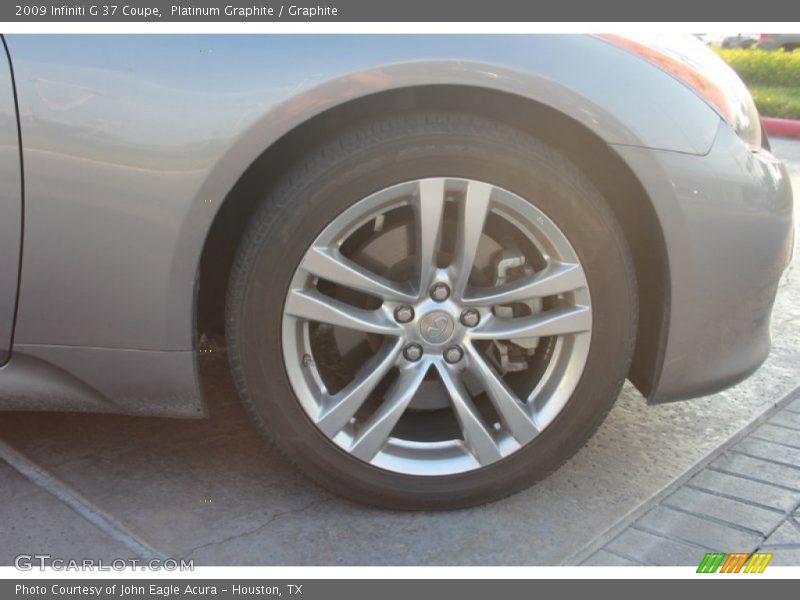 Platinum Graphite / Graphite 2009 Infiniti G 37 Coupe