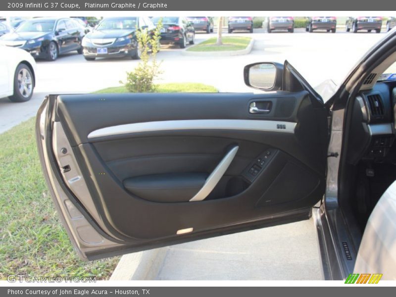 Platinum Graphite / Graphite 2009 Infiniti G 37 Coupe