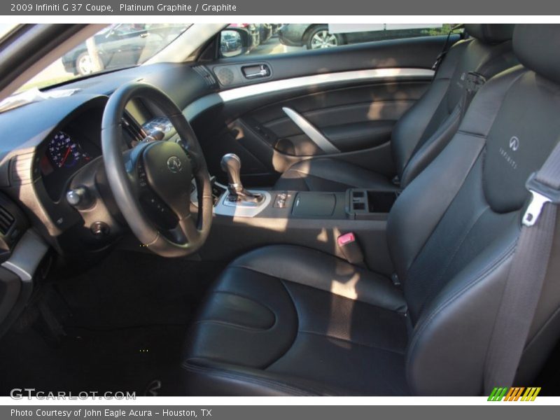 Platinum Graphite / Graphite 2009 Infiniti G 37 Coupe