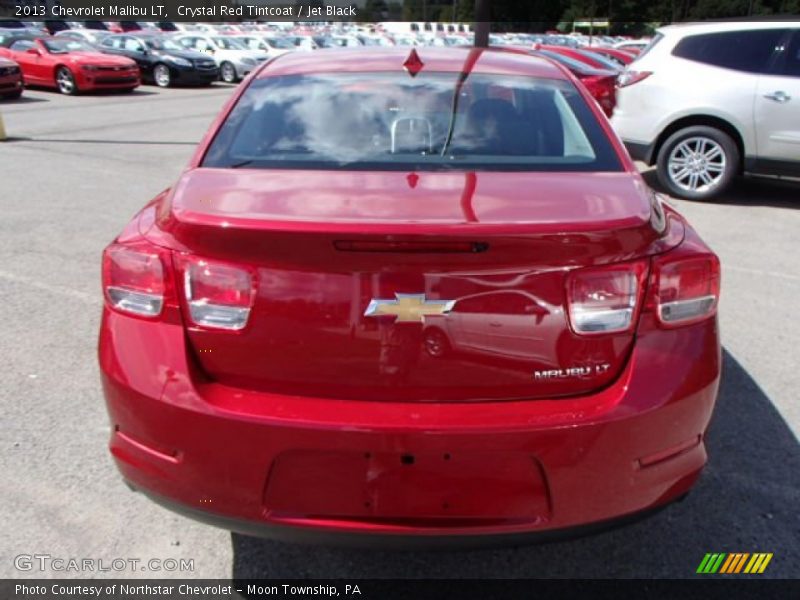 Crystal Red Tintcoat / Jet Black 2013 Chevrolet Malibu LT