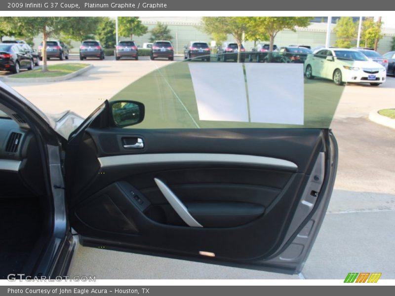 Platinum Graphite / Graphite 2009 Infiniti G 37 Coupe
