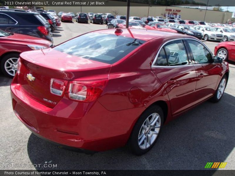 Crystal Red Tintcoat / Jet Black 2013 Chevrolet Malibu LT