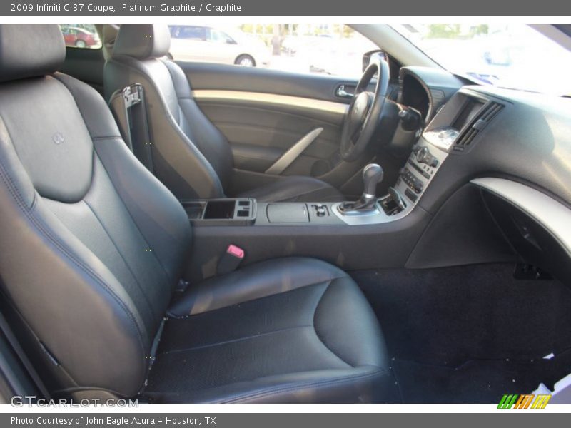 Platinum Graphite / Graphite 2009 Infiniti G 37 Coupe