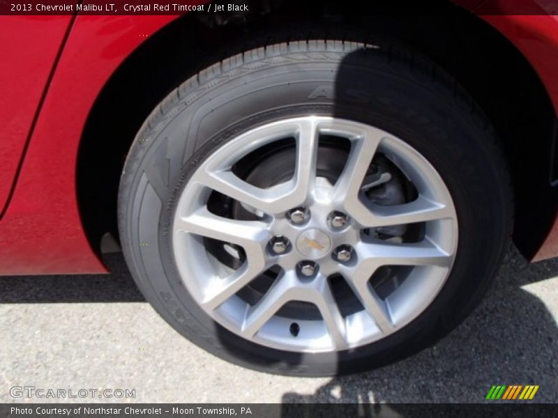 Crystal Red Tintcoat / Jet Black 2013 Chevrolet Malibu LT