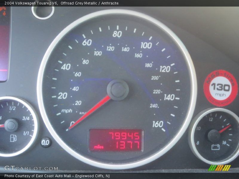 Offroad Grey Metallic / Anthracite 2004 Volkswagen Touareg V6
