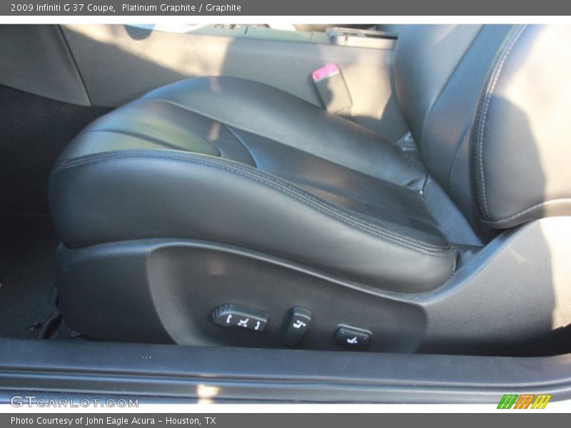 Platinum Graphite / Graphite 2009 Infiniti G 37 Coupe