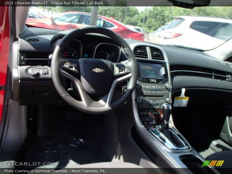 Crystal Red Tintcoat / Jet Black 2013 Chevrolet Malibu LT