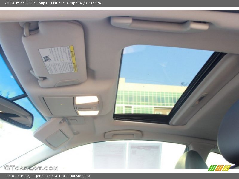 Platinum Graphite / Graphite 2009 Infiniti G 37 Coupe