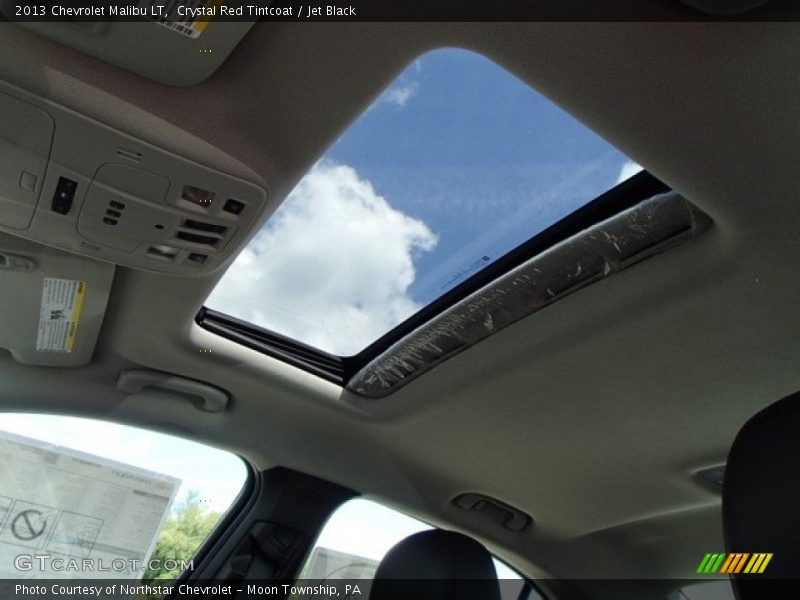 Crystal Red Tintcoat / Jet Black 2013 Chevrolet Malibu LT