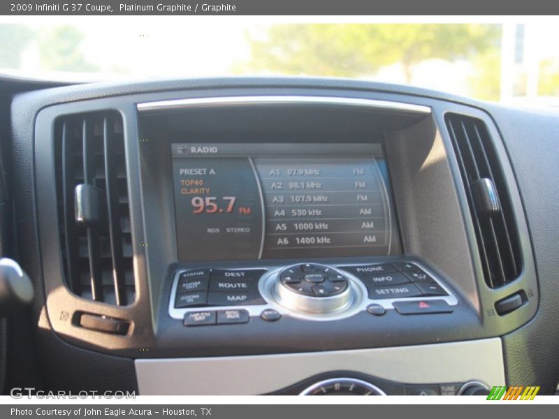 Platinum Graphite / Graphite 2009 Infiniti G 37 Coupe
