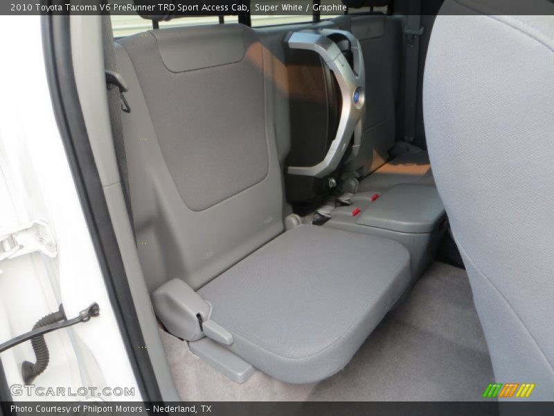 Super White / Graphite 2010 Toyota Tacoma V6 PreRunner TRD Sport Access Cab