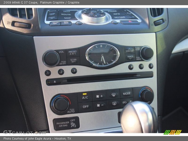 Platinum Graphite / Graphite 2009 Infiniti G 37 Coupe