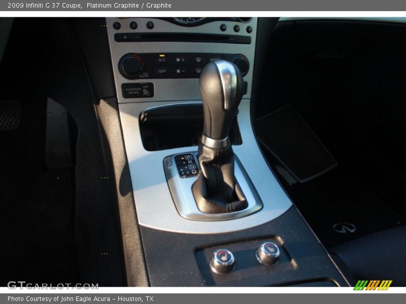 Platinum Graphite / Graphite 2009 Infiniti G 37 Coupe