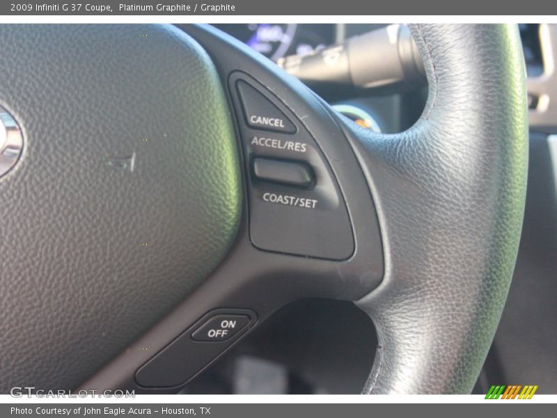 Platinum Graphite / Graphite 2009 Infiniti G 37 Coupe