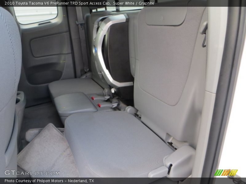 Super White / Graphite 2010 Toyota Tacoma V6 PreRunner TRD Sport Access Cab