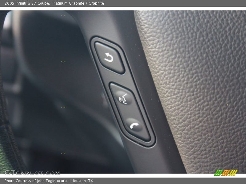 Platinum Graphite / Graphite 2009 Infiniti G 37 Coupe