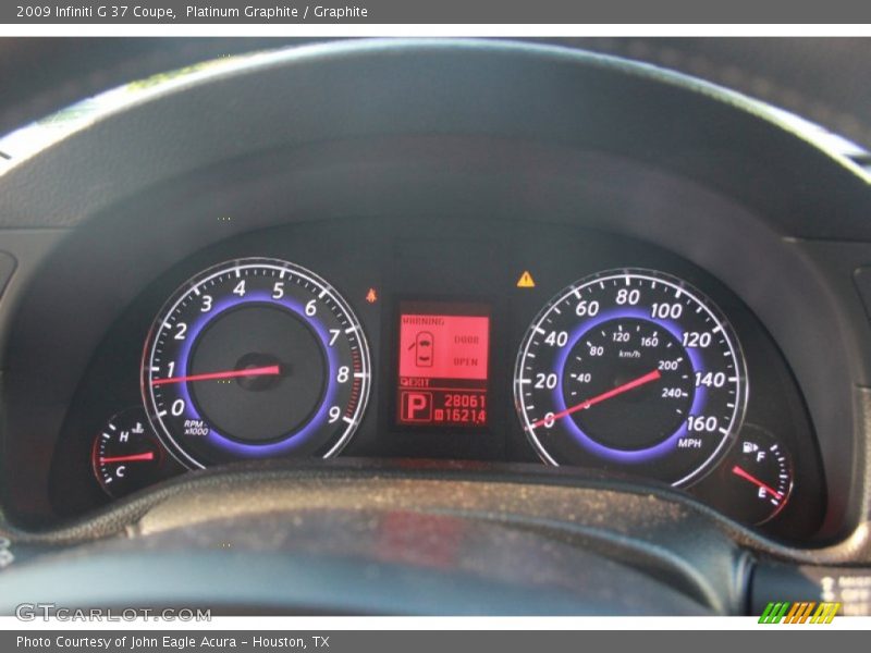 Platinum Graphite / Graphite 2009 Infiniti G 37 Coupe