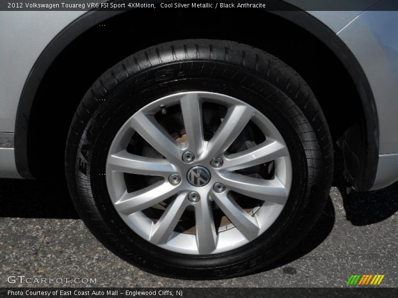 Cool Silver Metallic / Black Anthracite 2012 Volkswagen Touareg VR6 FSI Sport 4XMotion