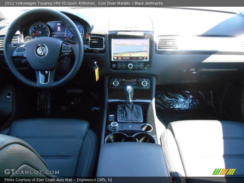 Cool Silver Metallic / Black Anthracite 2012 Volkswagen Touareg VR6 FSI Sport 4XMotion