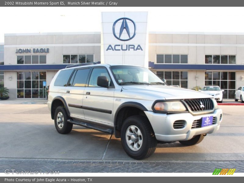 Munich Silver Metallic / Gray 2002 Mitsubishi Montero Sport ES