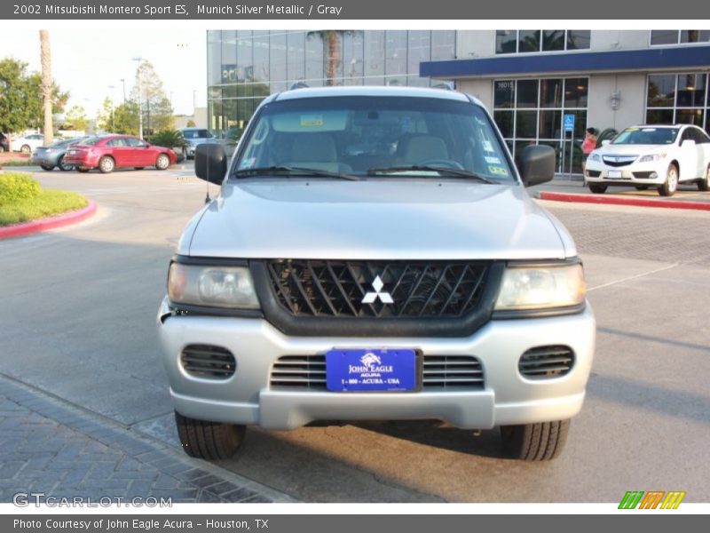 Munich Silver Metallic / Gray 2002 Mitsubishi Montero Sport ES