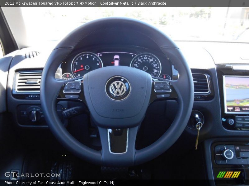 Cool Silver Metallic / Black Anthracite 2012 Volkswagen Touareg VR6 FSI Sport 4XMotion