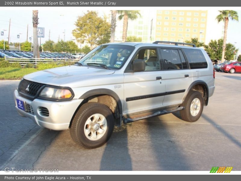Munich Silver Metallic / Gray 2002 Mitsubishi Montero Sport ES