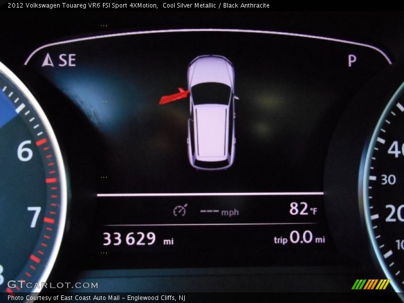 Cool Silver Metallic / Black Anthracite 2012 Volkswagen Touareg VR6 FSI Sport 4XMotion