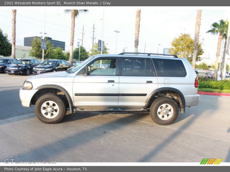 Munich Silver Metallic / Gray 2002 Mitsubishi Montero Sport ES