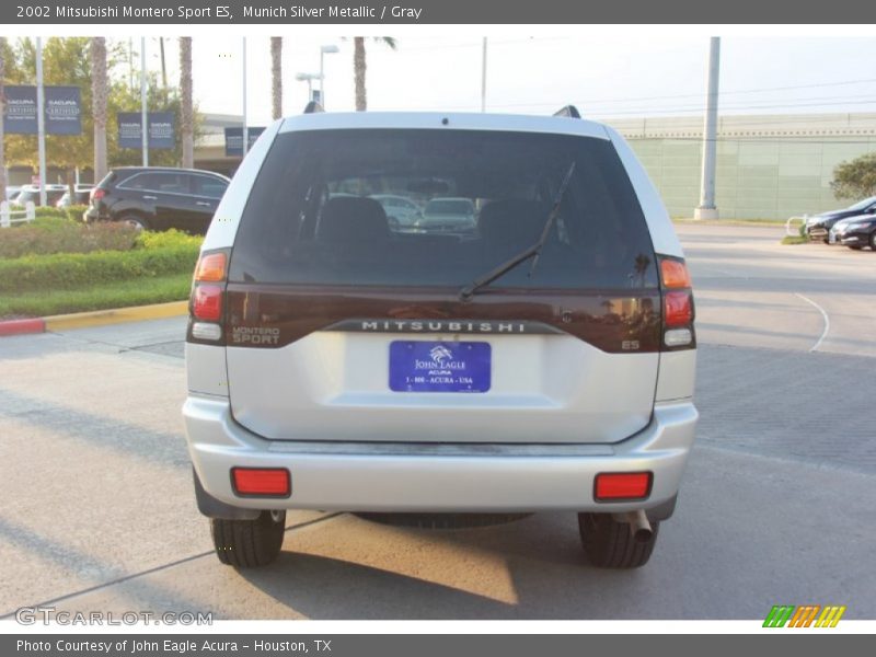 Munich Silver Metallic / Gray 2002 Mitsubishi Montero Sport ES