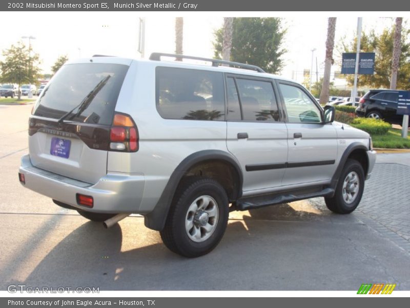 Munich Silver Metallic / Gray 2002 Mitsubishi Montero Sport ES