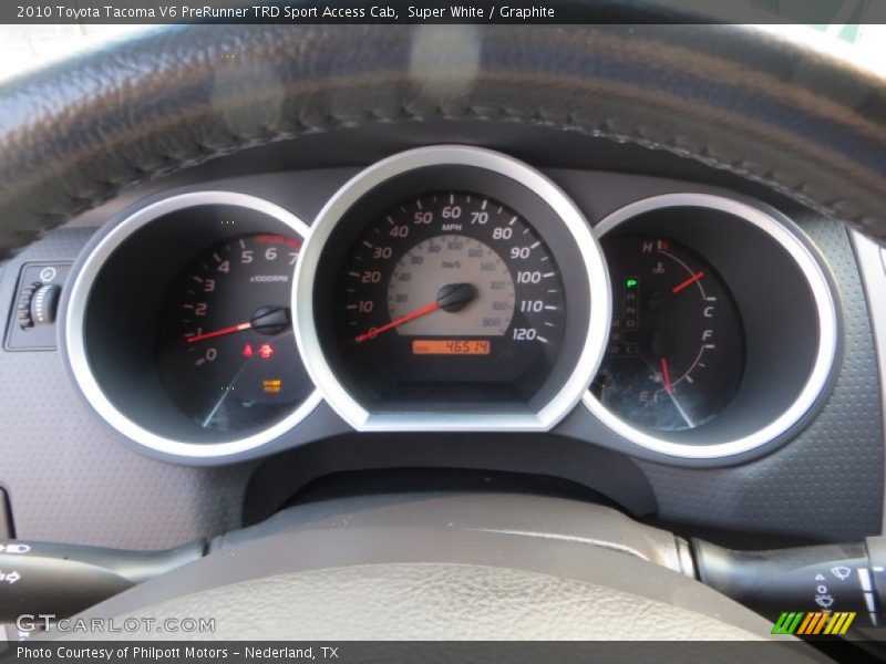 Super White / Graphite 2010 Toyota Tacoma V6 PreRunner TRD Sport Access Cab