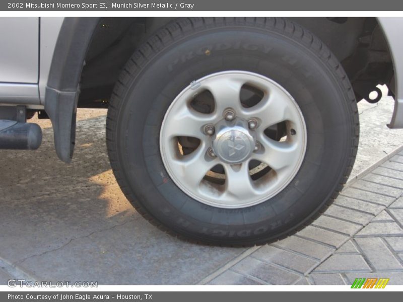 Munich Silver Metallic / Gray 2002 Mitsubishi Montero Sport ES