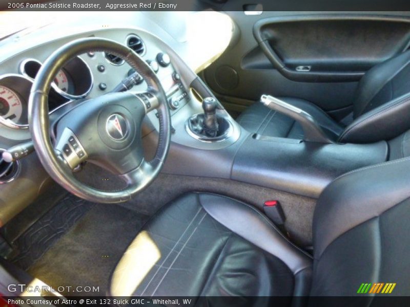 Aggressive Red / Ebony 2006 Pontiac Solstice Roadster