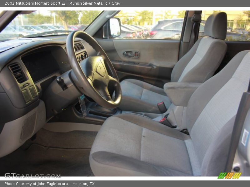 Munich Silver Metallic / Gray 2002 Mitsubishi Montero Sport ES