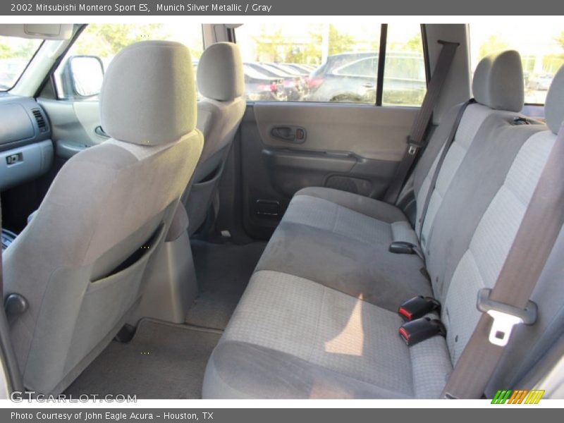 Munich Silver Metallic / Gray 2002 Mitsubishi Montero Sport ES