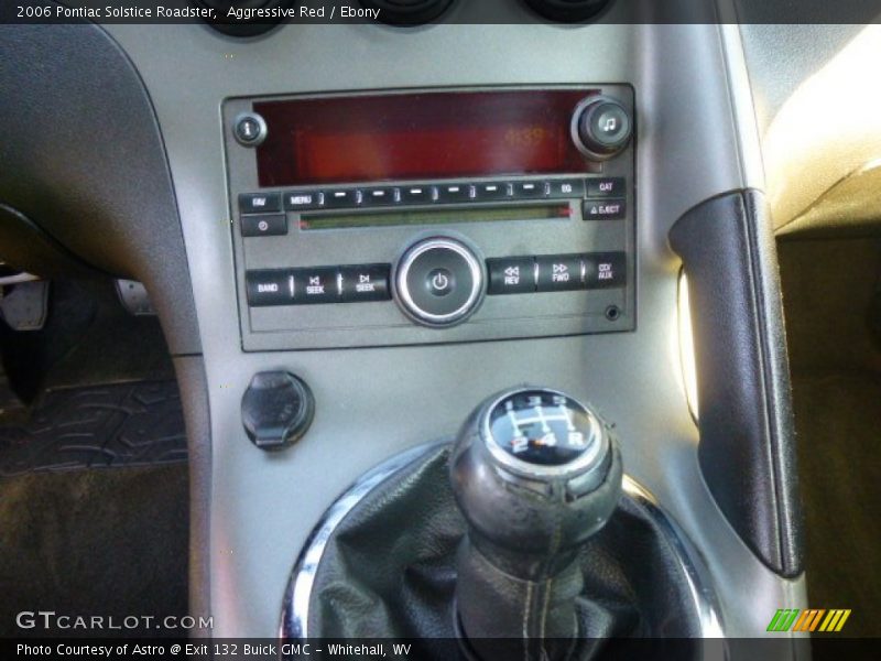 Aggressive Red / Ebony 2006 Pontiac Solstice Roadster