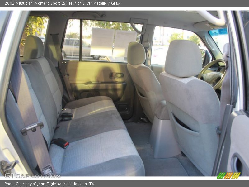 Munich Silver Metallic / Gray 2002 Mitsubishi Montero Sport ES