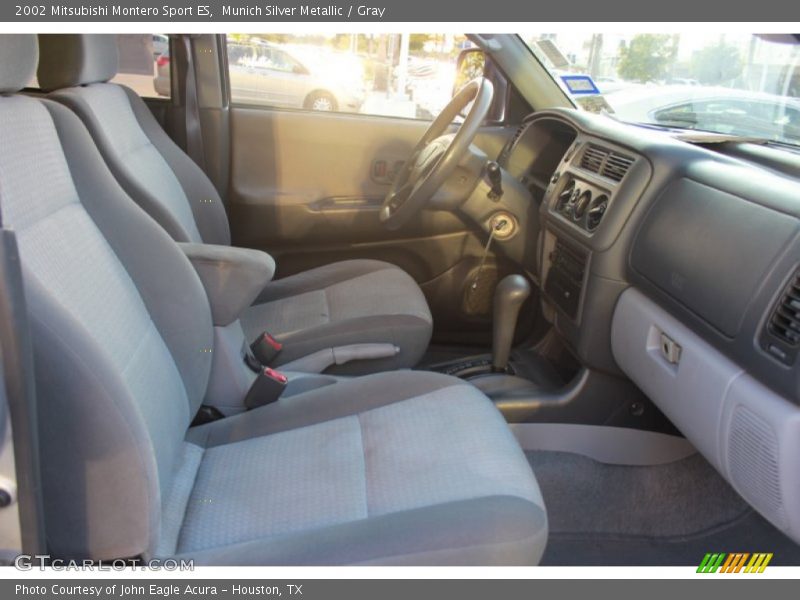Munich Silver Metallic / Gray 2002 Mitsubishi Montero Sport ES