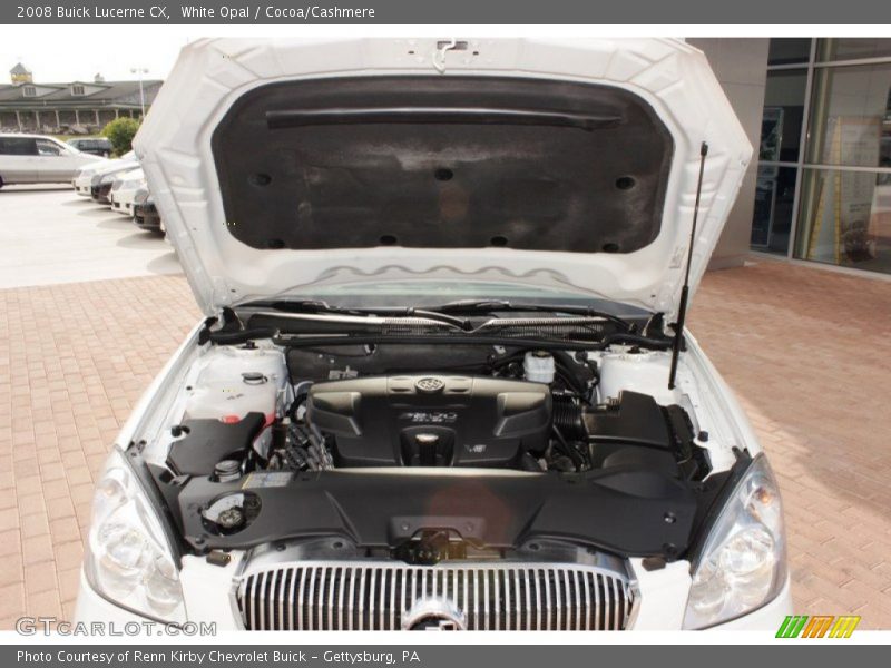 White Opal / Cocoa/Cashmere 2008 Buick Lucerne CX