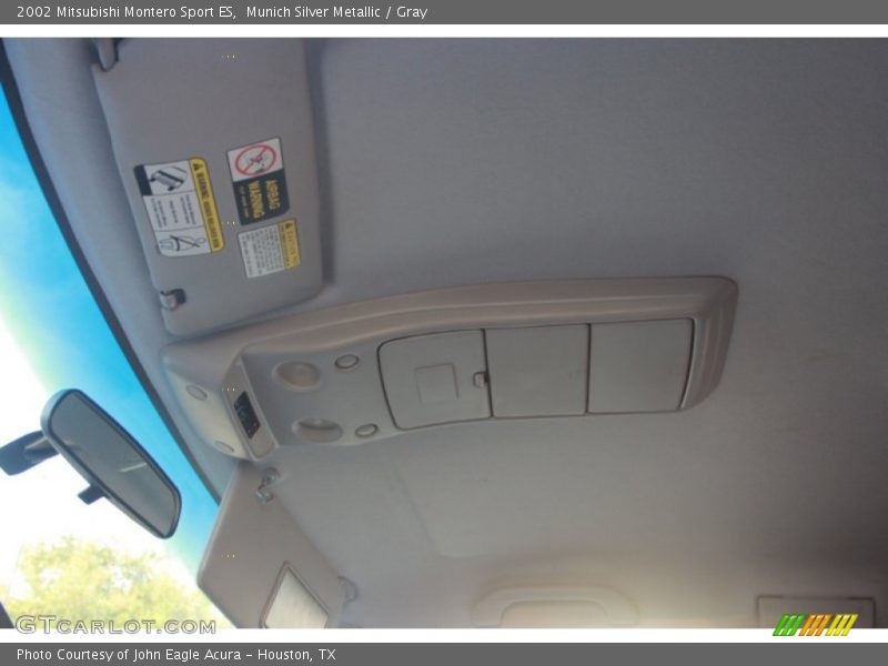 Munich Silver Metallic / Gray 2002 Mitsubishi Montero Sport ES