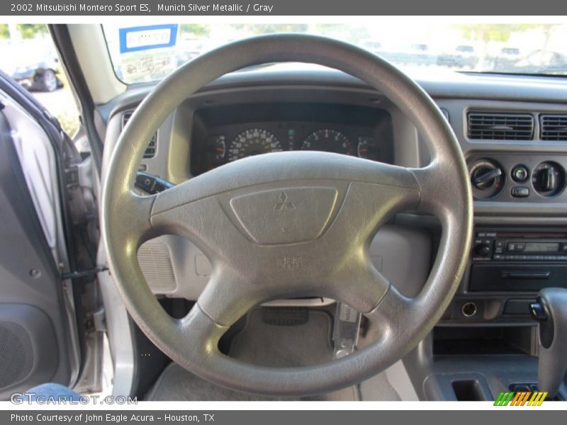 Munich Silver Metallic / Gray 2002 Mitsubishi Montero Sport ES