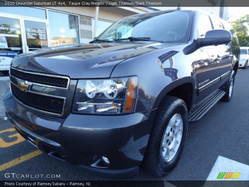 Taupe Gray Metallic / Light Titanium/Dark Titanium 2010 Chevrolet Suburban LT 4x4