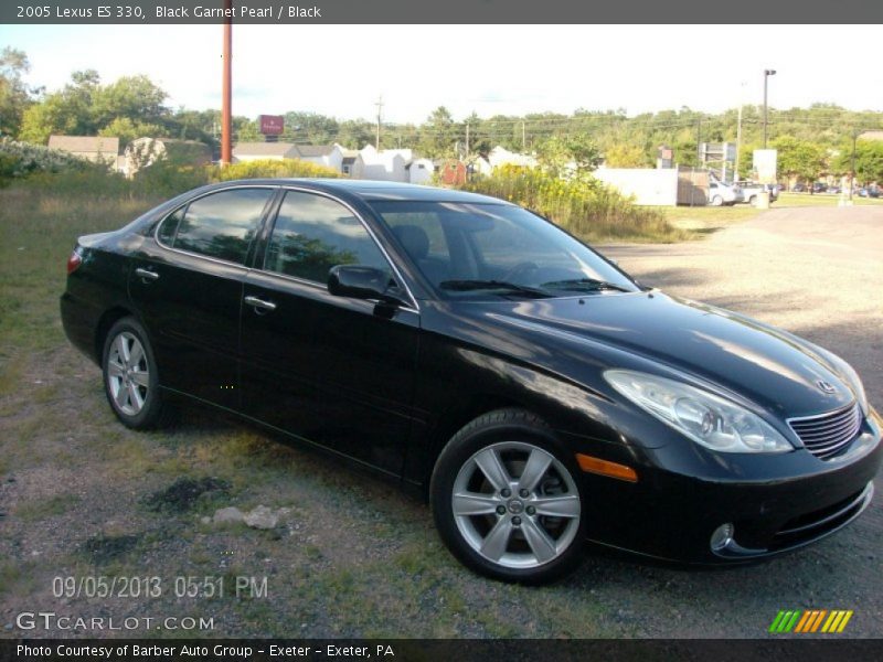 Black Garnet Pearl / Black 2005 Lexus ES 330