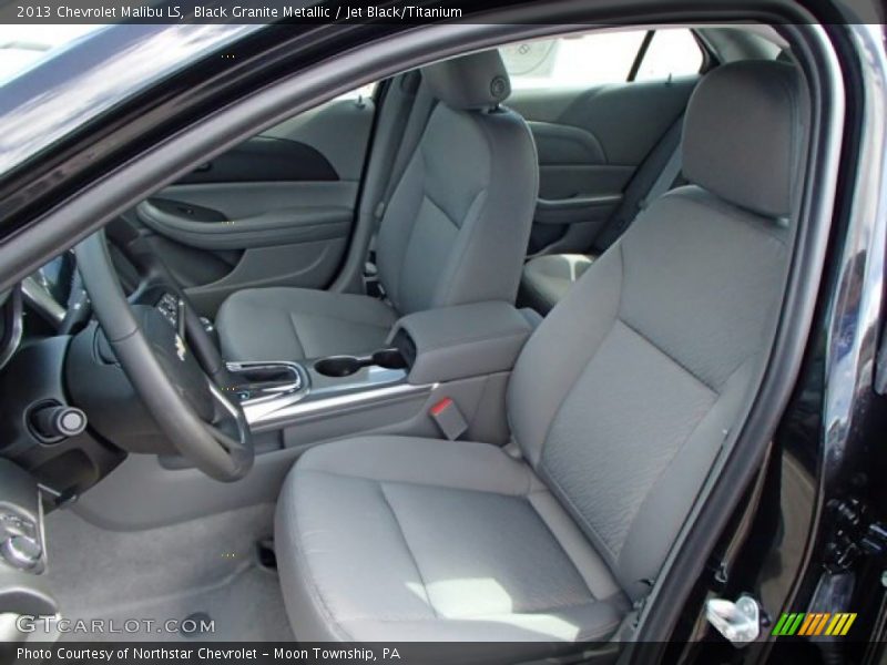 Black Granite Metallic / Jet Black/Titanium 2013 Chevrolet Malibu LS