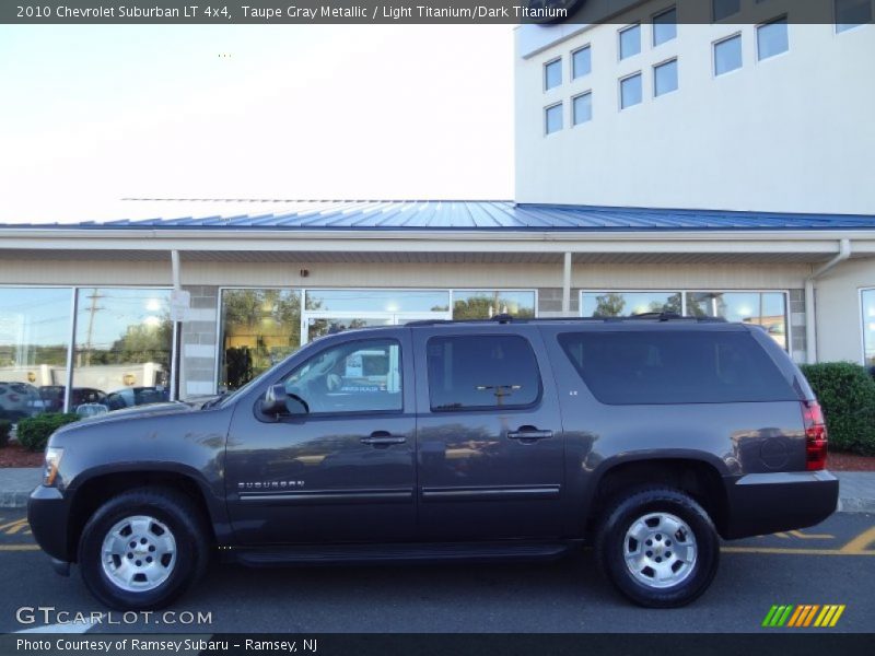 Taupe Gray Metallic / Light Titanium/Dark Titanium 2010 Chevrolet Suburban LT 4x4