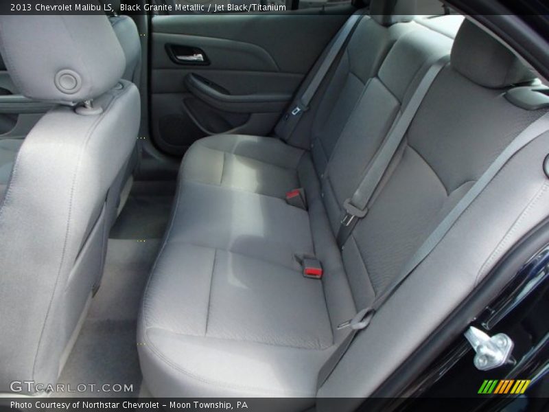 Black Granite Metallic / Jet Black/Titanium 2013 Chevrolet Malibu LS