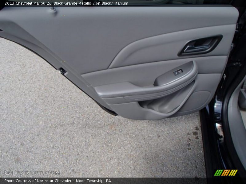 Black Granite Metallic / Jet Black/Titanium 2013 Chevrolet Malibu LS